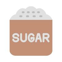 Sugar Bag Vector Flat Icon For Personal And Commercial Use.