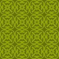 green olive mandala art seamless pattern floral creative design background vector illustration