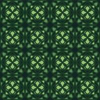 green olive mandala art seamless pattern floral creative design background vector illustration