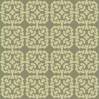 green brown olive mandala art seamless pattern floral creative design background vector illustration