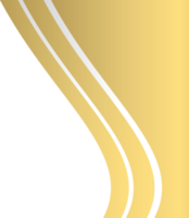 Gold silver frame. Frame design element png