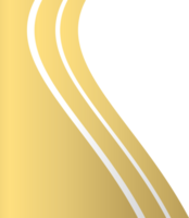 Gold silver frame. Frame design element png