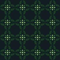 verde aceituna mandala Arte sin costura modelo floral creativo diseño antecedentes vector ilustración