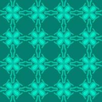 blue turquoise aqua menthe mandala art seamless pattern floral creative design background vector illustration