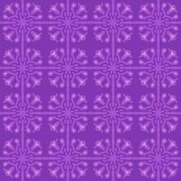 purple magenta violet lavender mandala art seamless pattern floral creative design background vector illustration