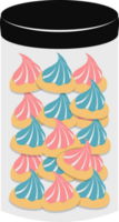 Eid cookies illustration png