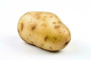 AI generated Potato isolated on white background. AI Generated photo