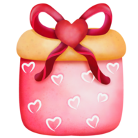 Valentinstag Geschenkbox png