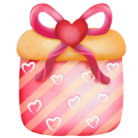 Valentijn geschenkdoos png