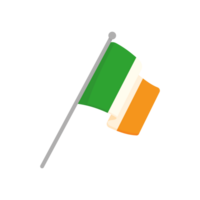 Ammer Flagge von Irland Elemente zum st. Patrick's Tag Dekorationen png