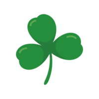 green four leaf clover Symbol of good luck at St.Patrick's festival png