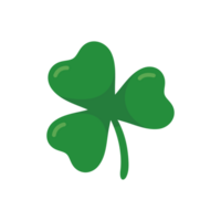 green four leaf clover Symbol of good luck at St.Patrick's festival png