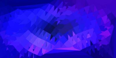 Dark purple vector poly triangle layout.