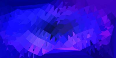 Dark purple vector poly triangle layout.