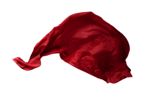 Red flying fabric free png