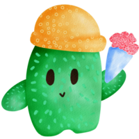 cactus acquerello clipart png