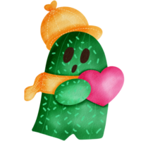 cactus acquerello clipart png