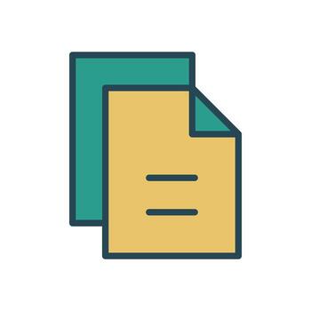 Files icon design template vector