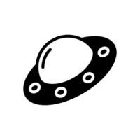 UFO icon design template vector