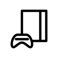 Console icon design template vector