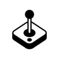 Joystick icon design template vector