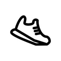 corriendo Zapatos icono diseño modelo vector