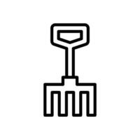 Pitchfork icon design template vector