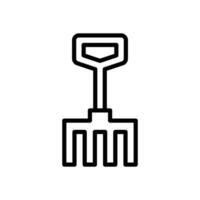 Pitchfork icon design template vector