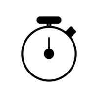 Stopwatch icon design template vector