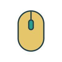 Mouse icon design template vector