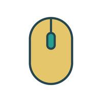 Mouse icon design template vector