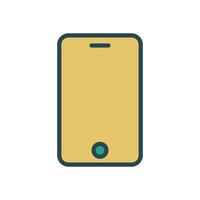 Smartphone icon design template vector
