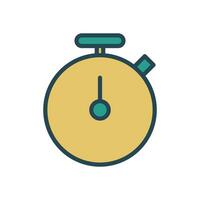 Stopwatch icon design template vector