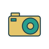 Camera icon design template vector