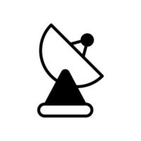 Satellite icon design template vector