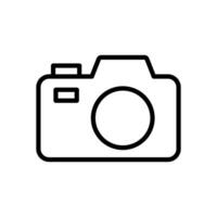 Camera icon design template vector