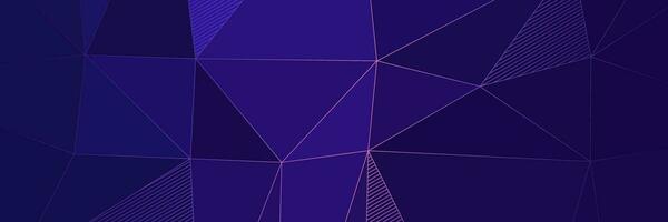 abstract purple geometric elegant background with triangles lines vector