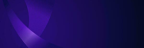 abstract dark purple background with glowing lines vector