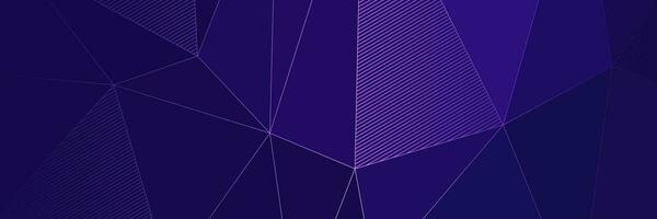 abstract purple geometric elegant background with triangles lines vector