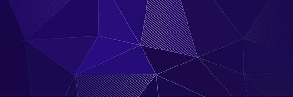 abstract purple geometric elegant background with triangles lines vector