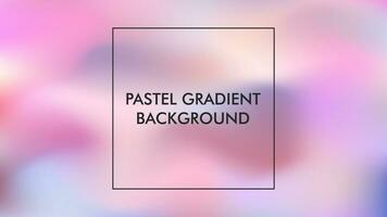 4k abstract gradient blur background with pastel color vector