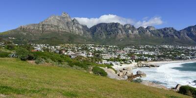 Camps Bay suburb, Cape Town, South Africa photo