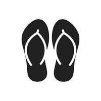 flip flop icon vector