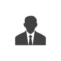 business man icon vector