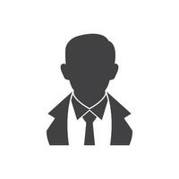 icono de hombre de negocios vector