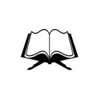 open book icon vector