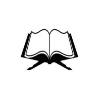 open book icon vector