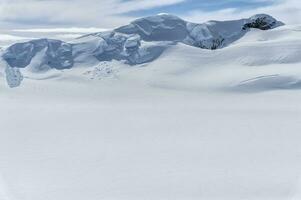 Northern Patagonian Ice Field, Aerial view, Laguna San Rafael National Park, Aysen Region, Patagonia, Chile photo