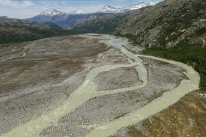 Laguna San Rafael National Park, Aerial view, Aysen Region, Patagonia, Chile photo