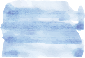 abstrakt Blau Aquarell isoliert png